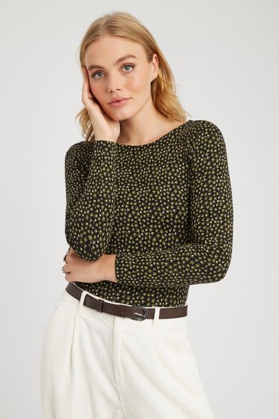 Body imprim&eacute; fleurs