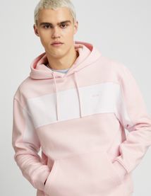 Sweat à capuche colorblock