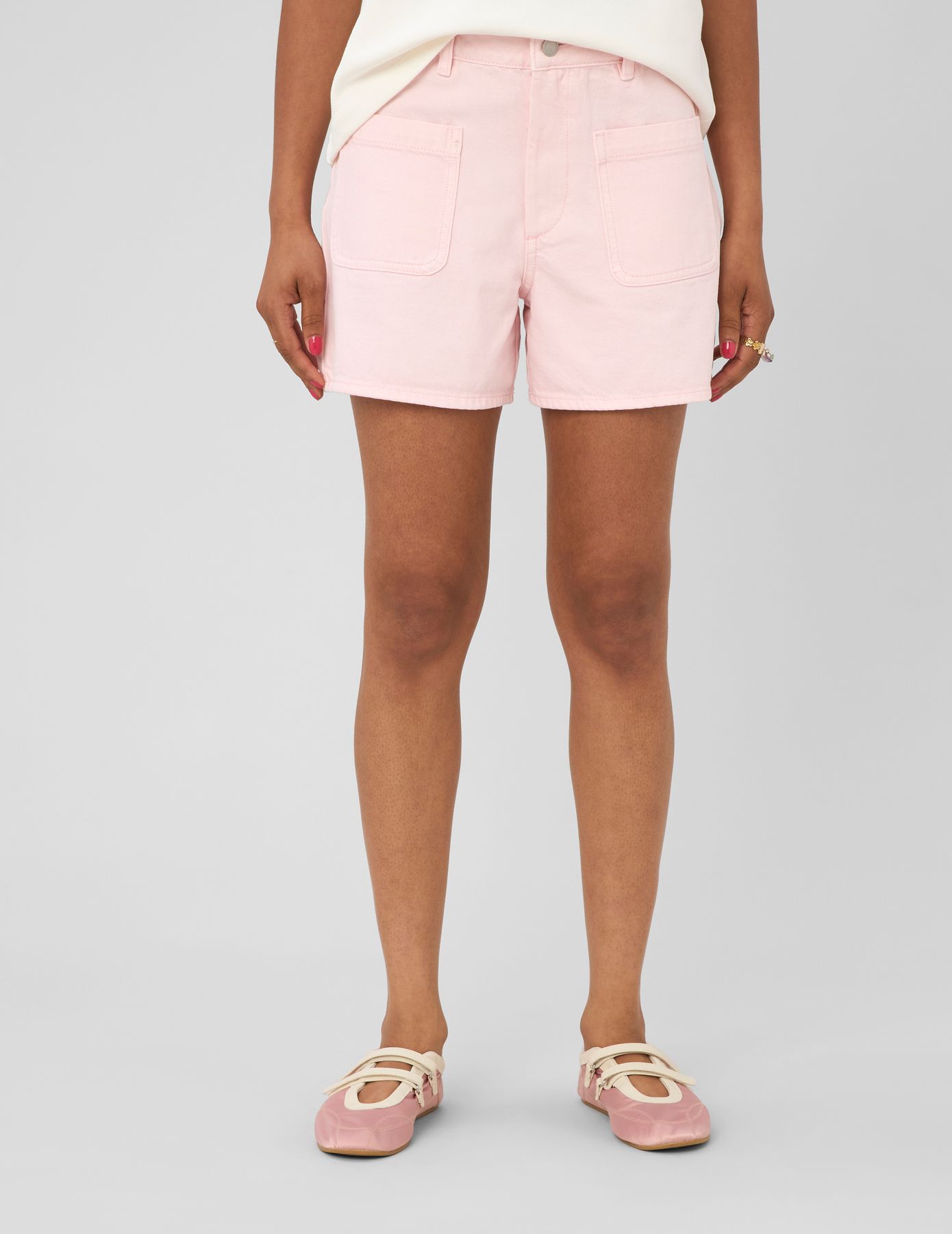 Short en denim