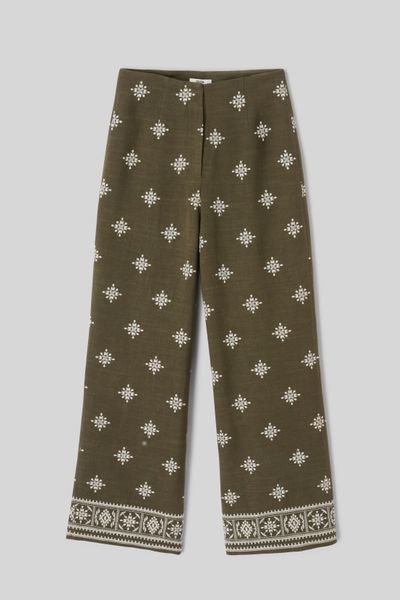 Pantalon brod&eacute;