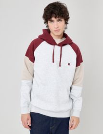 Sweat colorblock à capuche