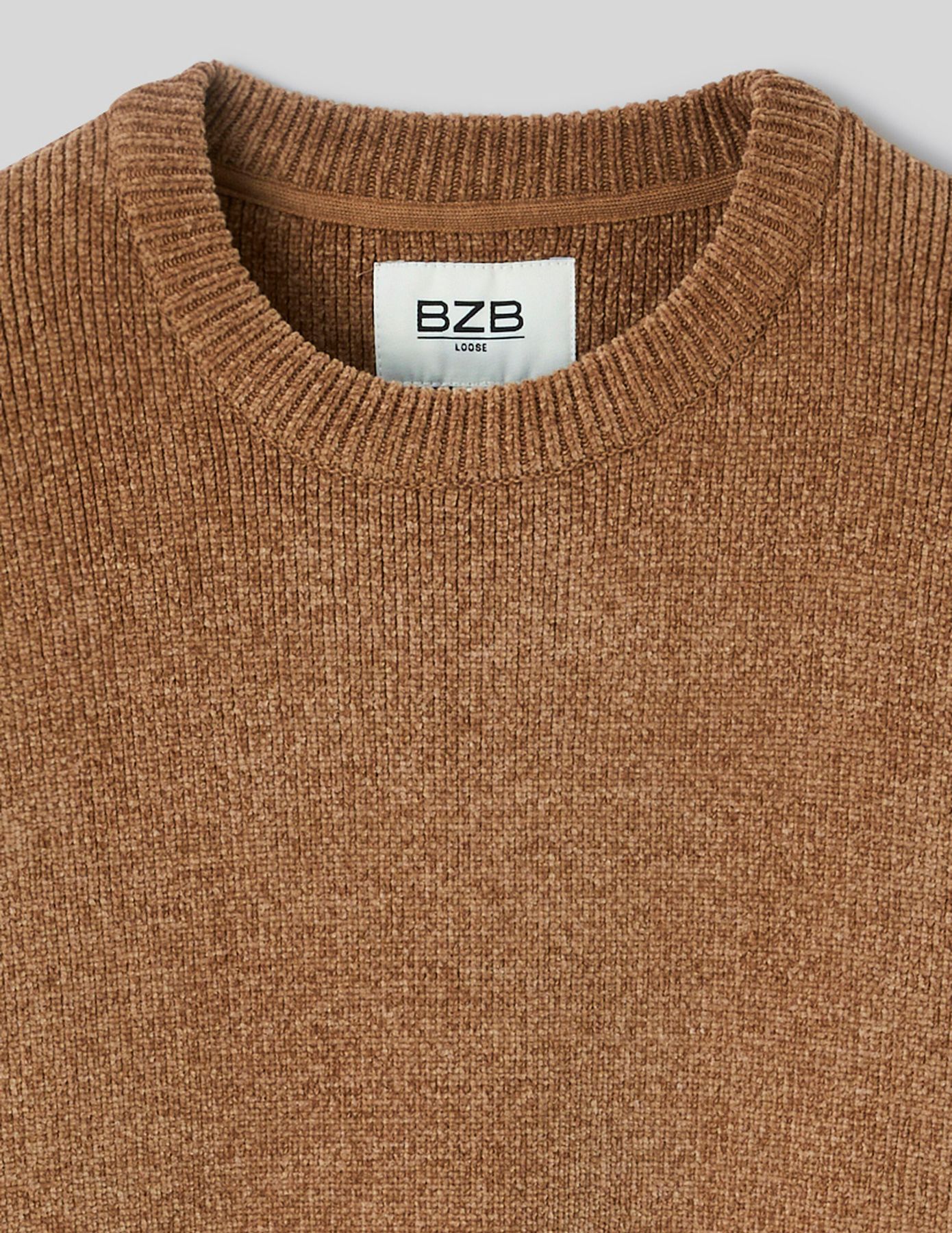 Pull maille chenille