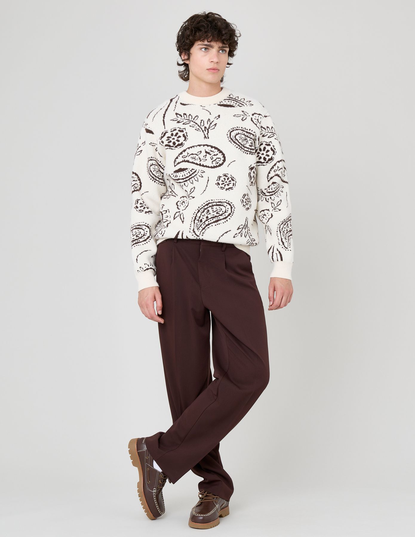 Pantalon de ville &agrave; pinces