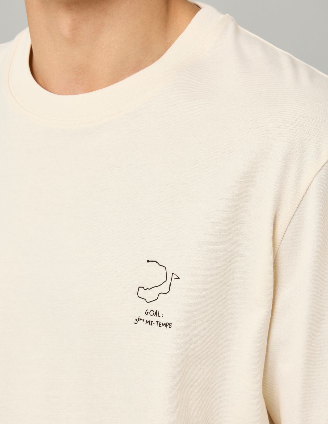 T-shirt animé poitrine