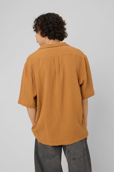 Chemise manches courtes gaze de coton