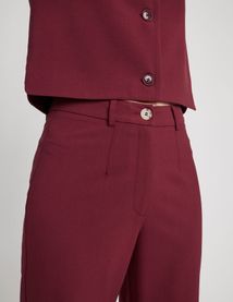 Pantalon tailleur polyester recyclé