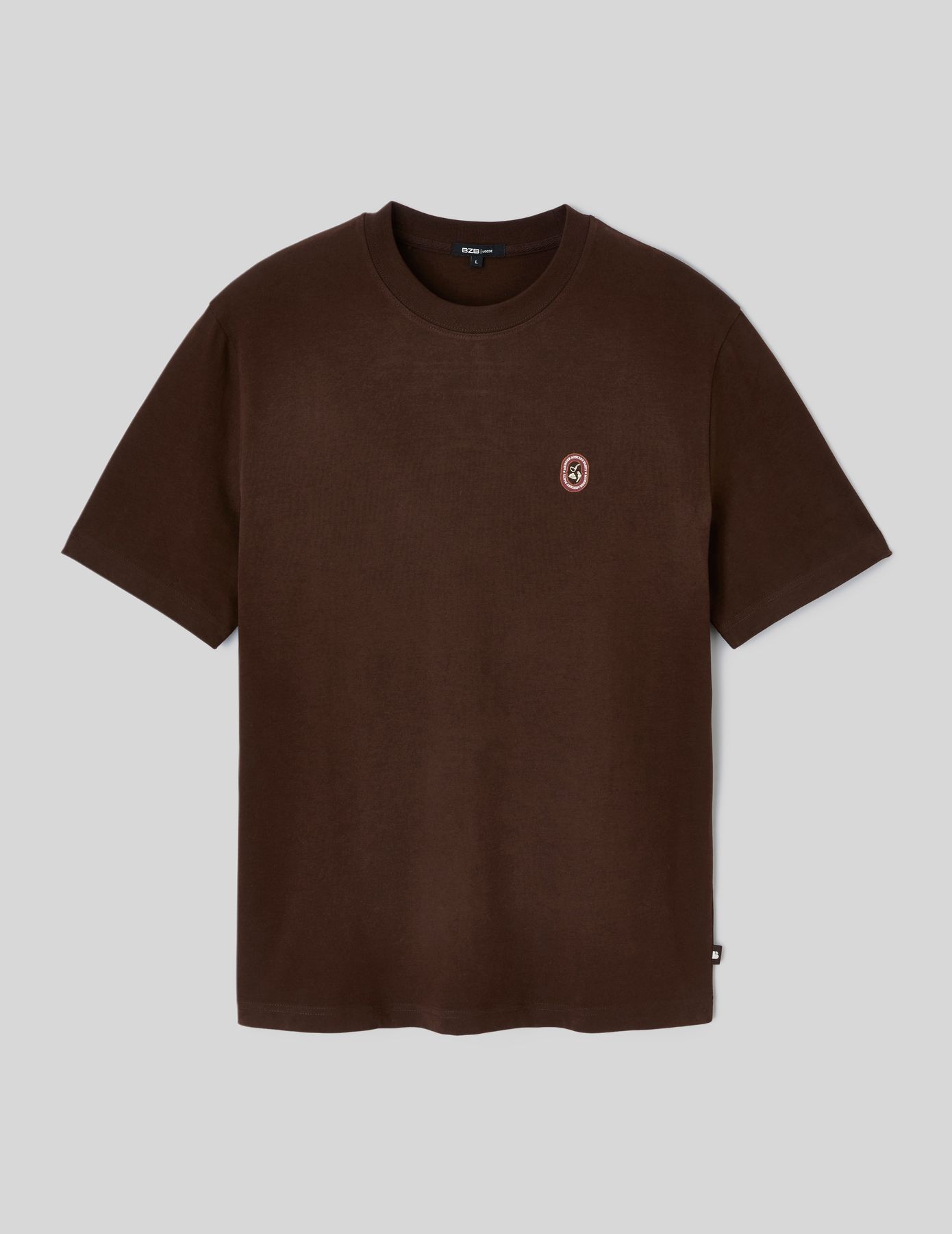 T-shirt imprim&eacute; et brod&eacute;