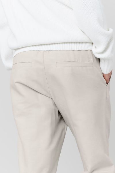 Pantalon de ville coton lin