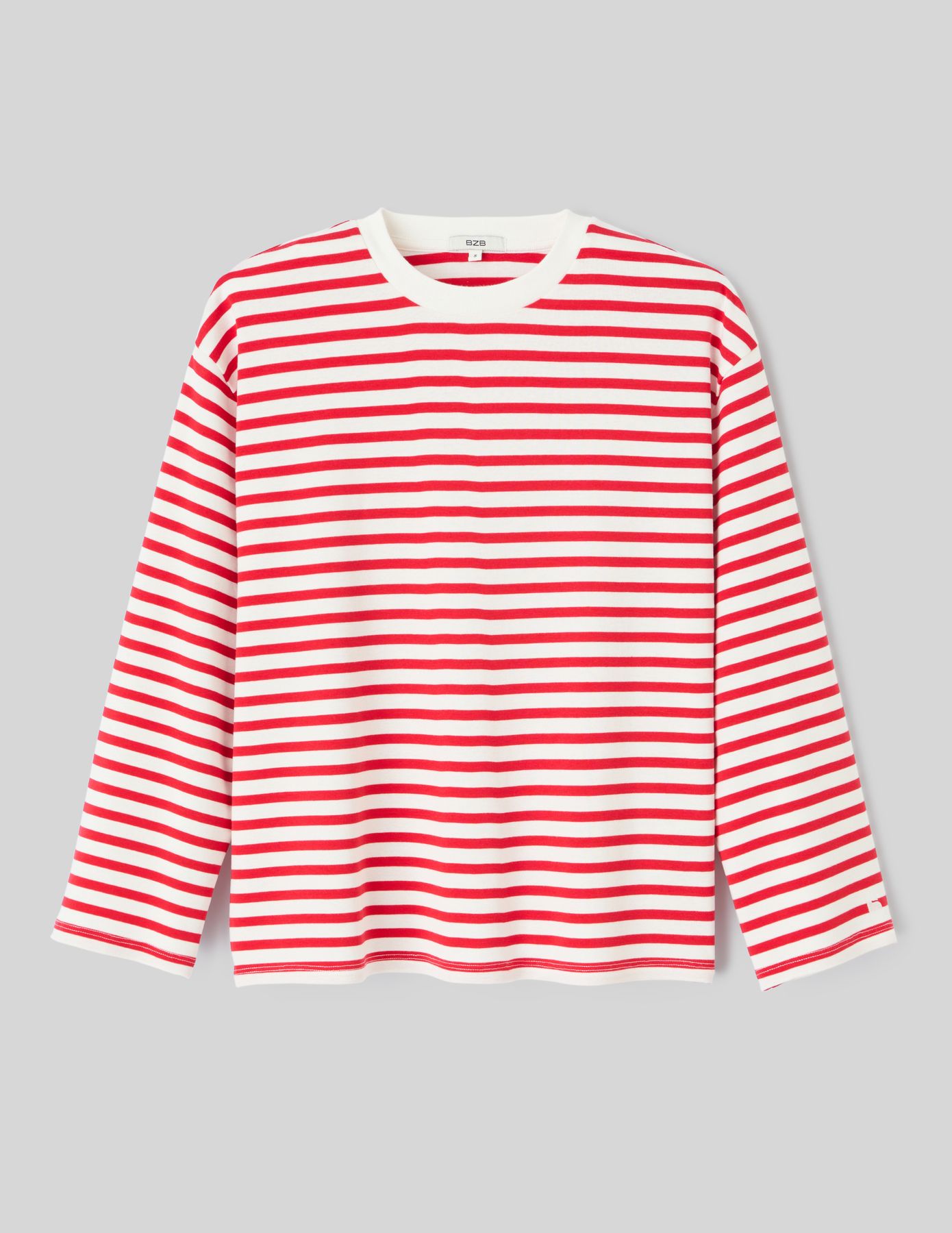 T-shirt manches longues ray&eacute;