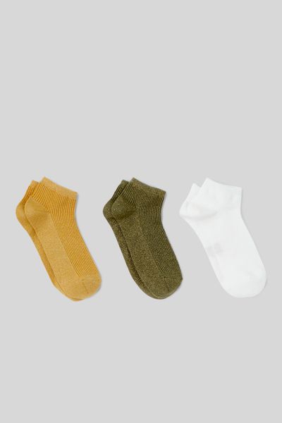 Lot de 3 paires de socquettes lurex