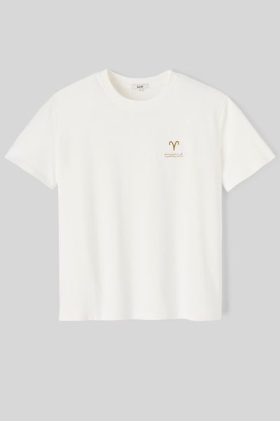 T-shirt imprimé signe astro bélier