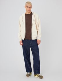 Sweat zippé imprimé