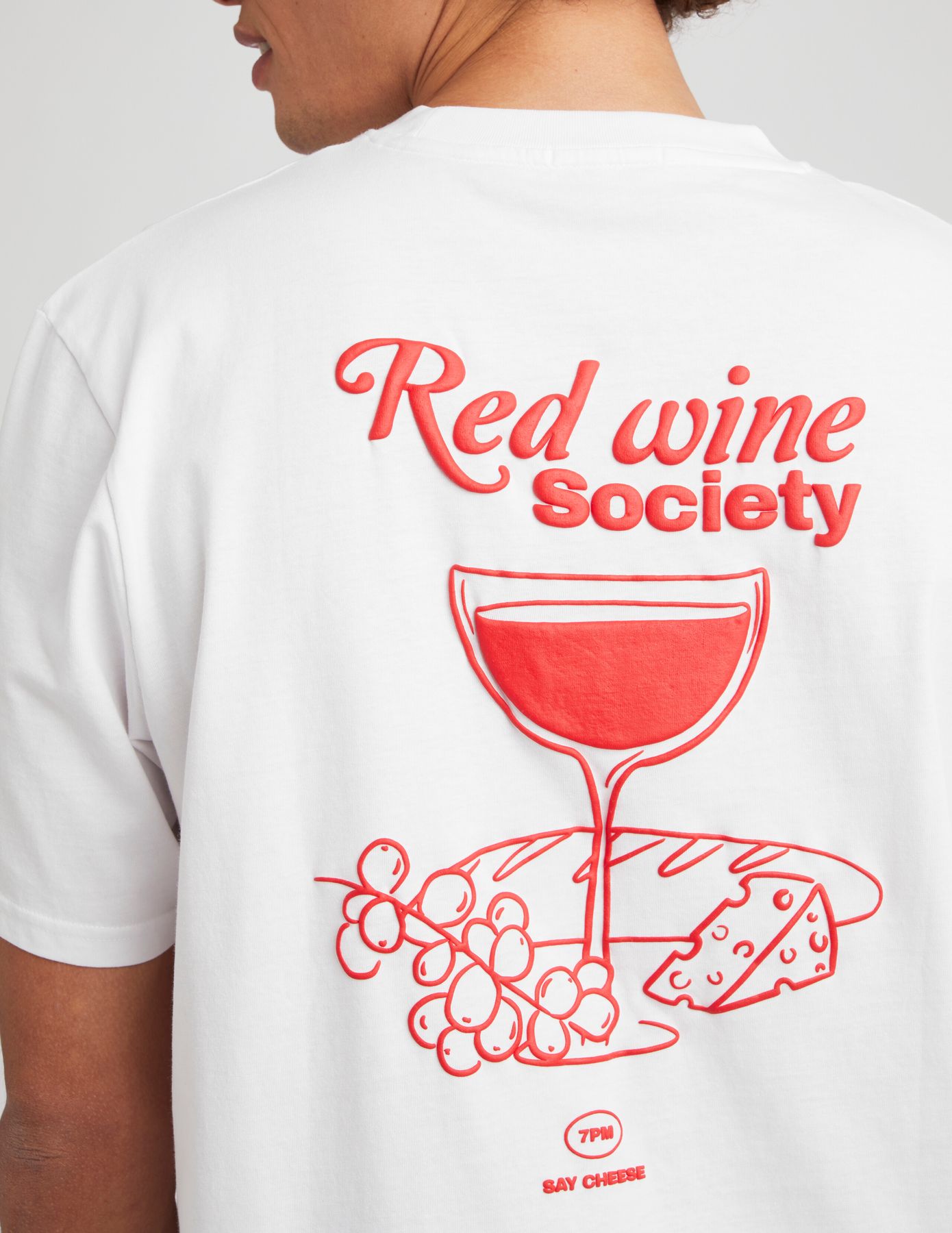 T-shirt imprimé devant dos