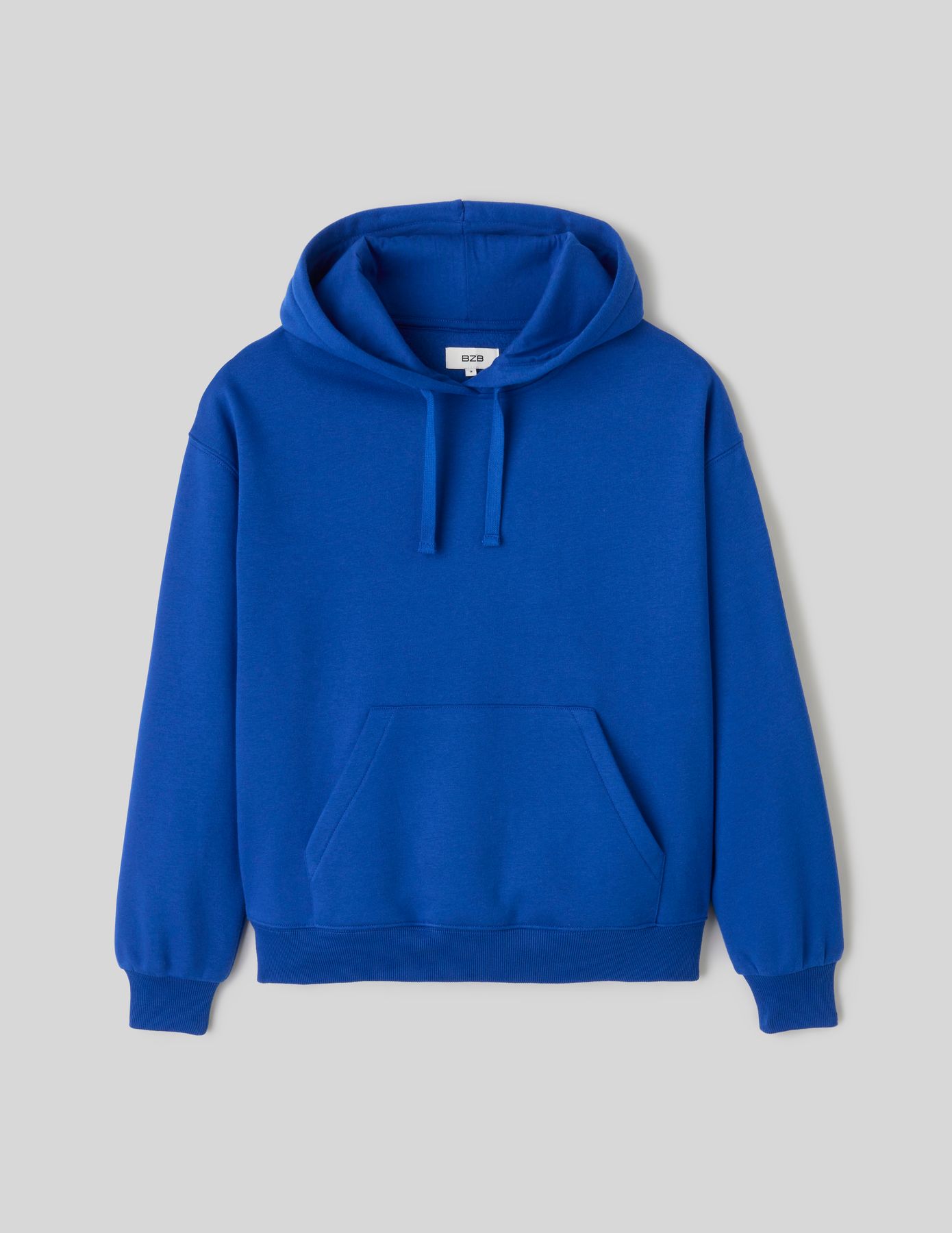 Sweat col capuche uni
