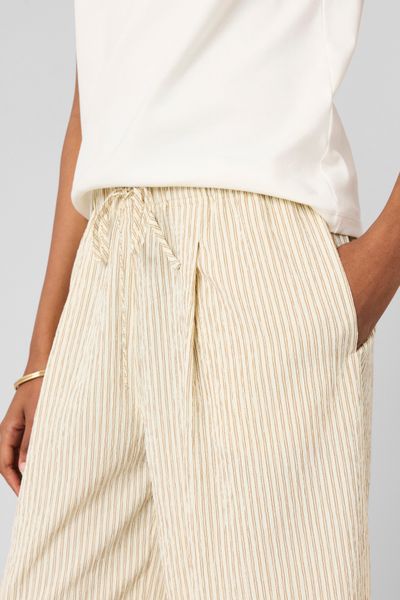 Pantalon fluide ray&eacute;