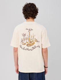 T-shirt imprim&eacute; devant/dos