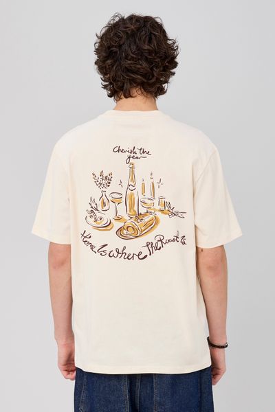 T-shirt imprim&eacute; devant/dos