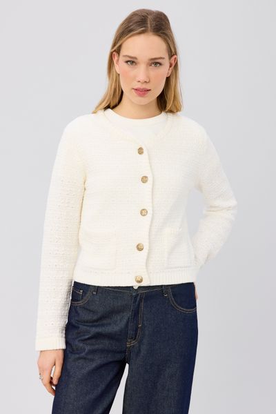 Gilet boutonn&eacute;