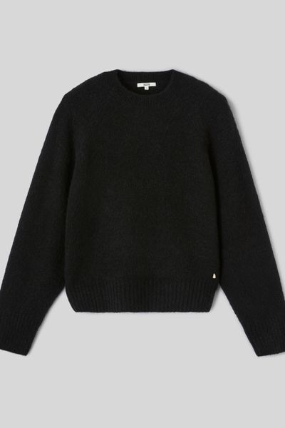 Pull col rond premium