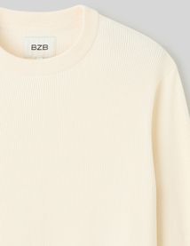 Pull maille fantaisie