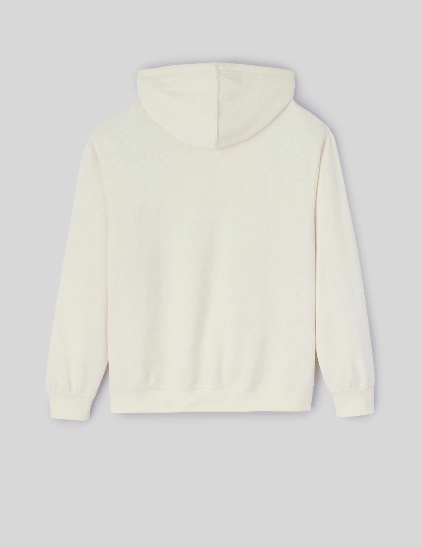 Sweat à capuche matière fantaisie