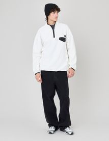 Polaire col montant zippé