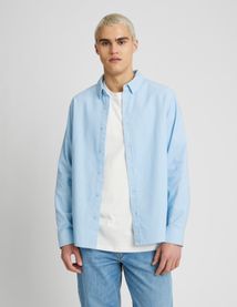 Chemise velours unie