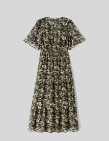 Robe longue imprimée