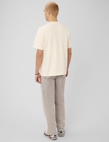 T-shirt broderie poitrine