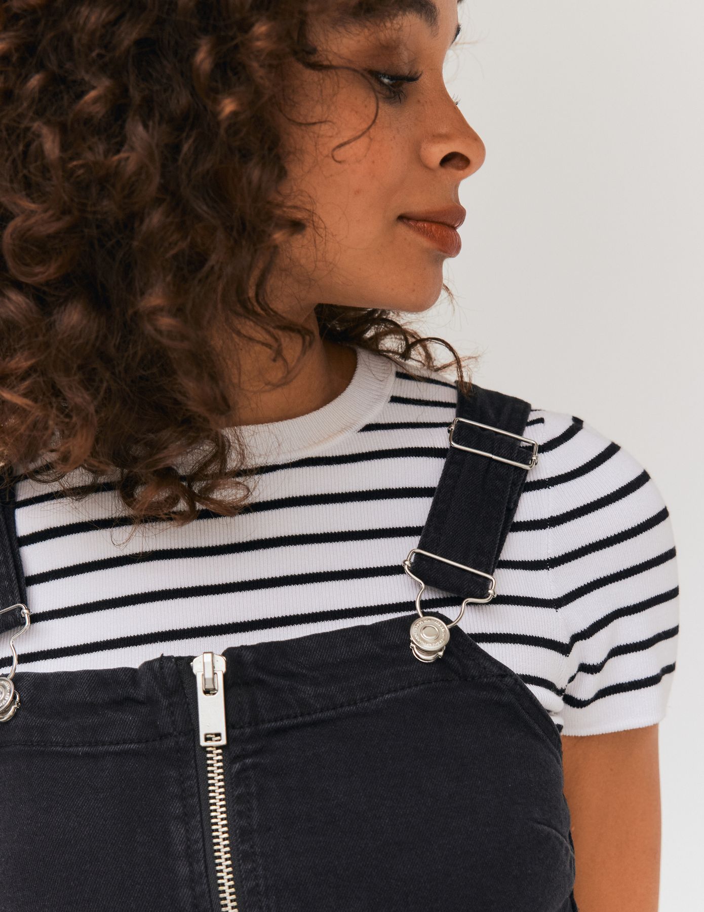 Robe chasuble en jean