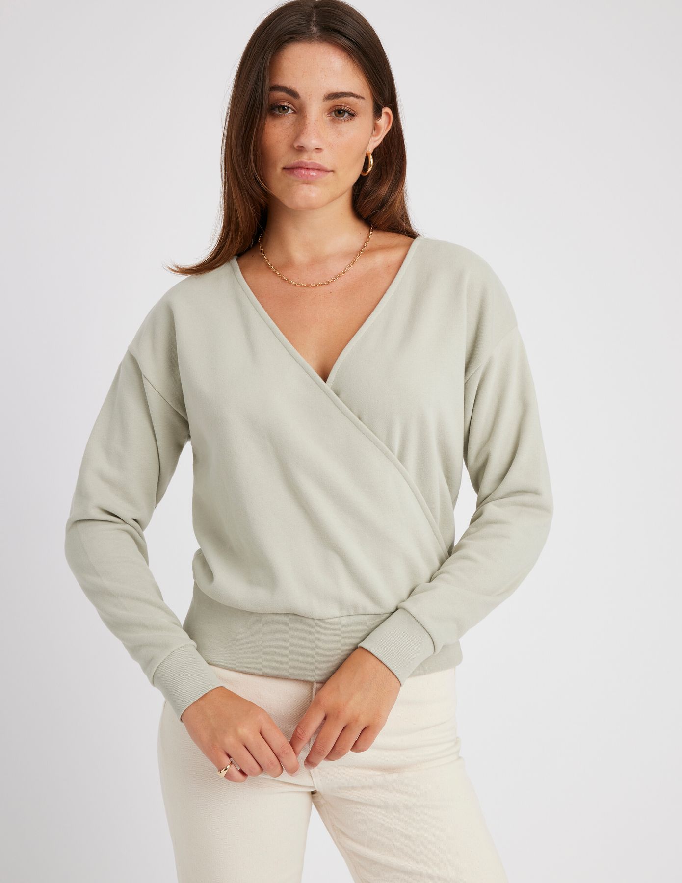 Sweat cache coeur devant/dos