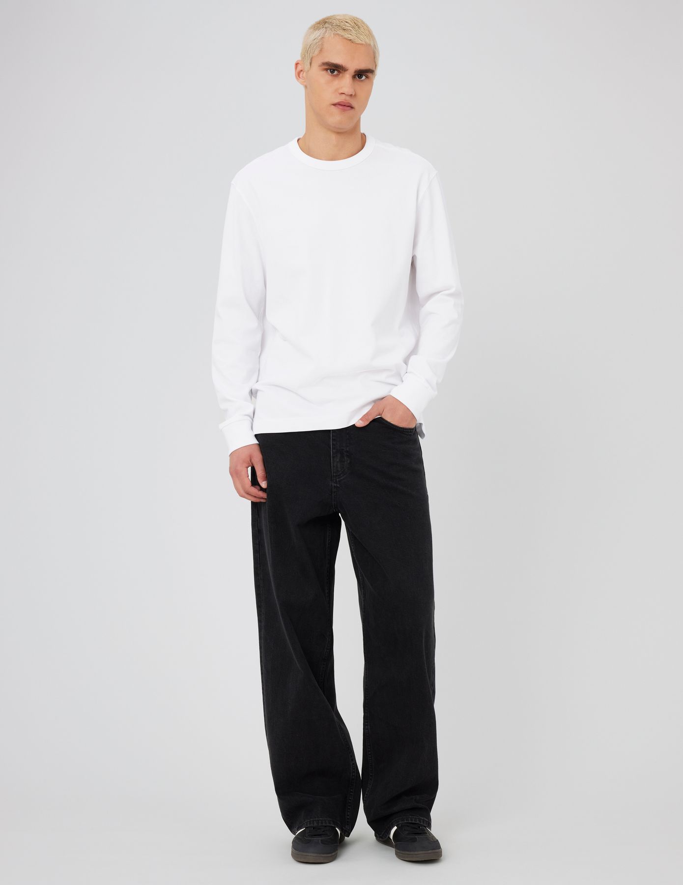 Jean baggy noir