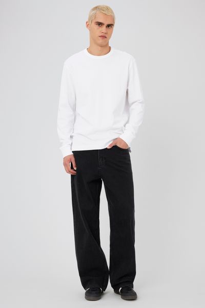 Jean baggy noir