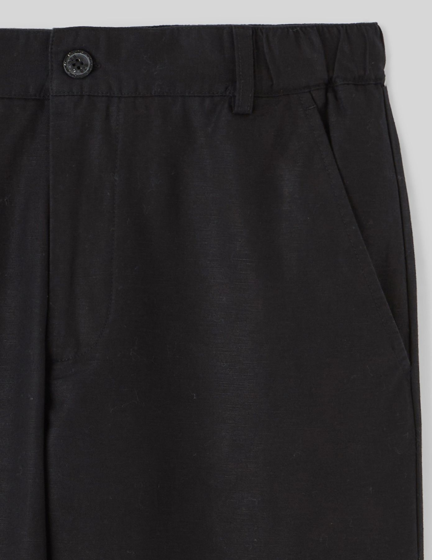 Pantalon de ville coton lin
