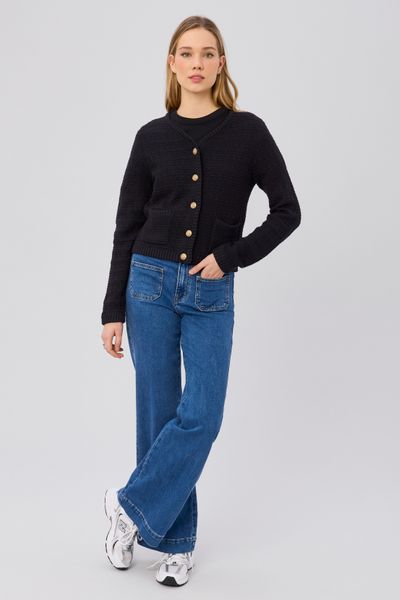 Gilet boutonn&eacute;