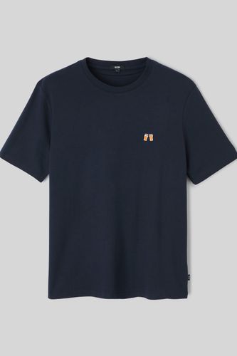 T-shirt broderie poitrine