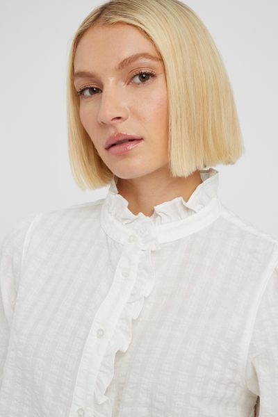 Chemise mati&egrave;re textur&eacute;e