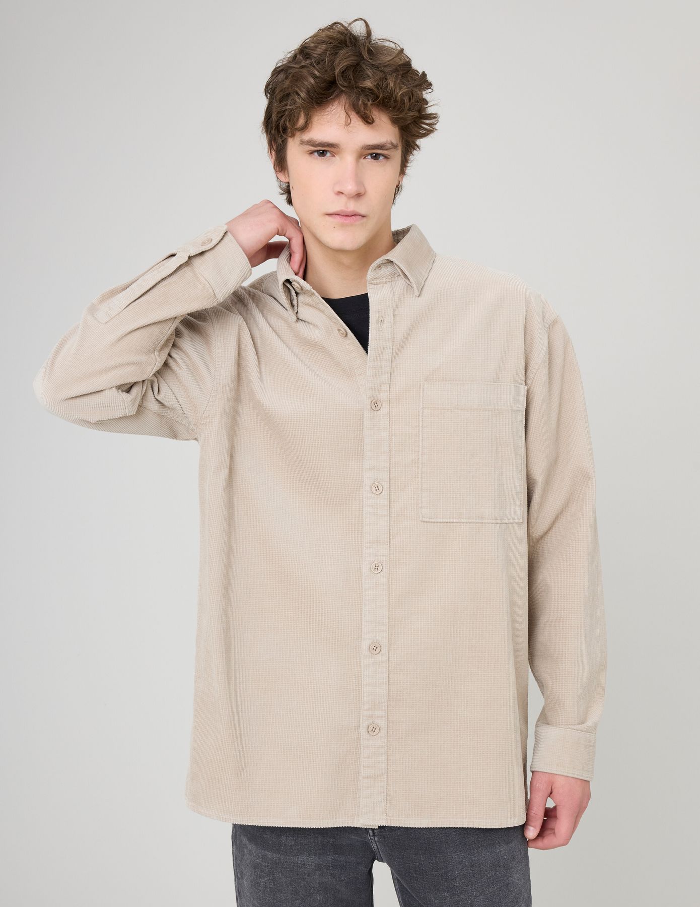 Surchemise en velours