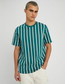 T-shirt rayures tricolores