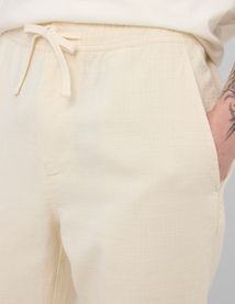 Pantalon textur&eacute;