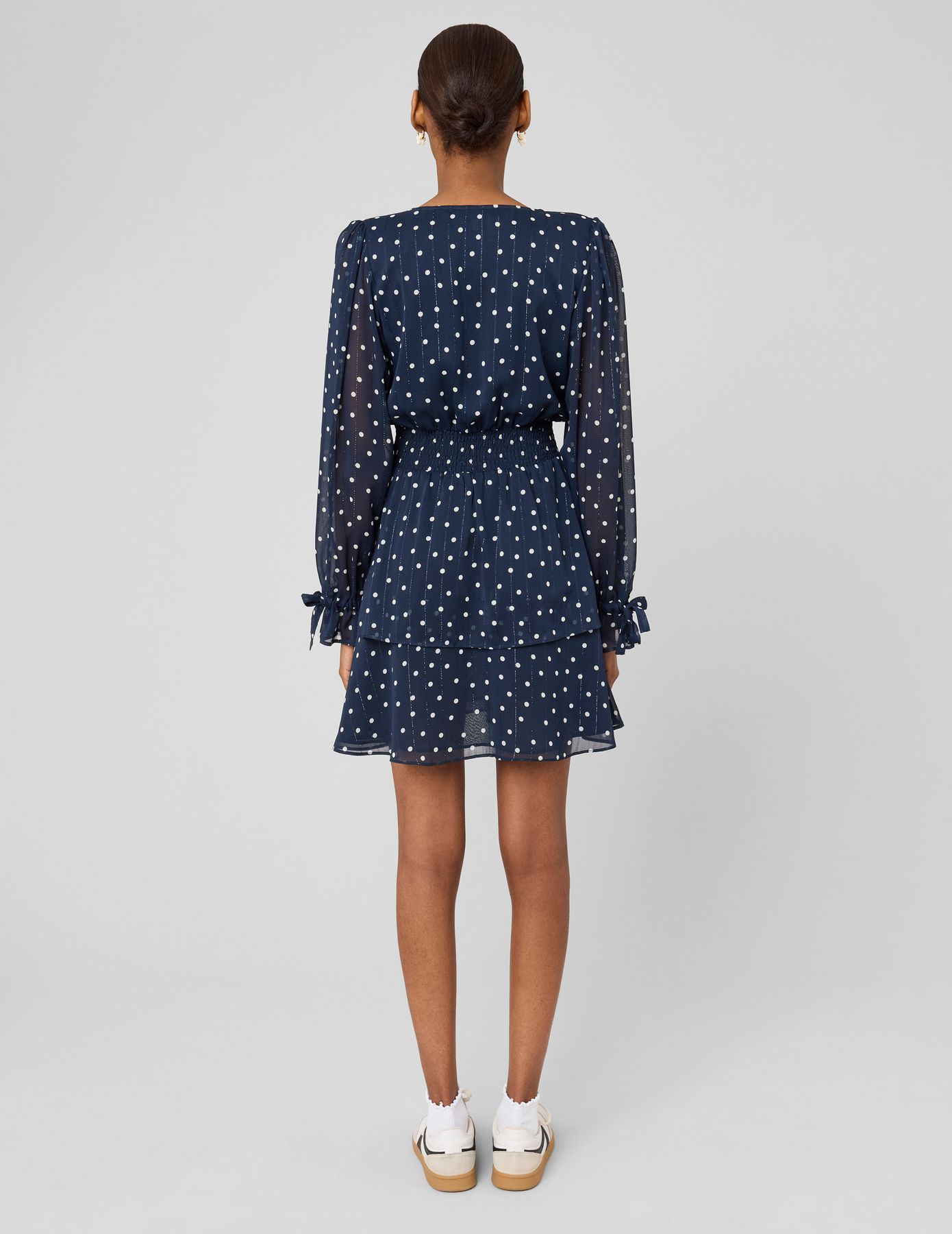 Robe courte imprim&eacute;e