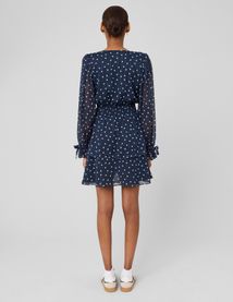 Robe courte imprim&eacute;e