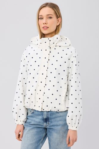 Blouson l&eacute;ger imprim&eacute; pois