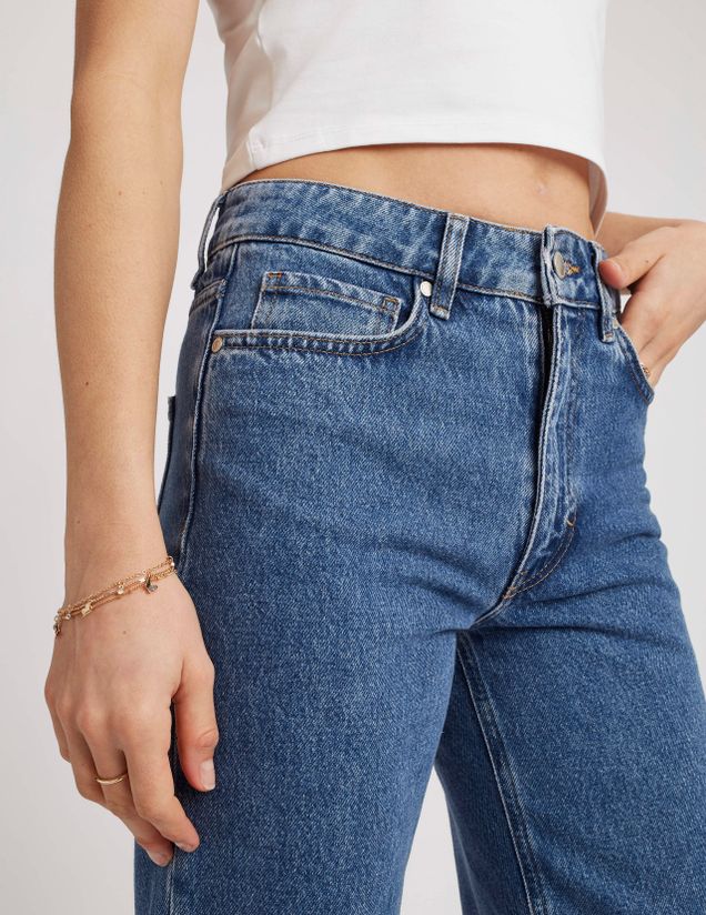 Jean straight taille standard