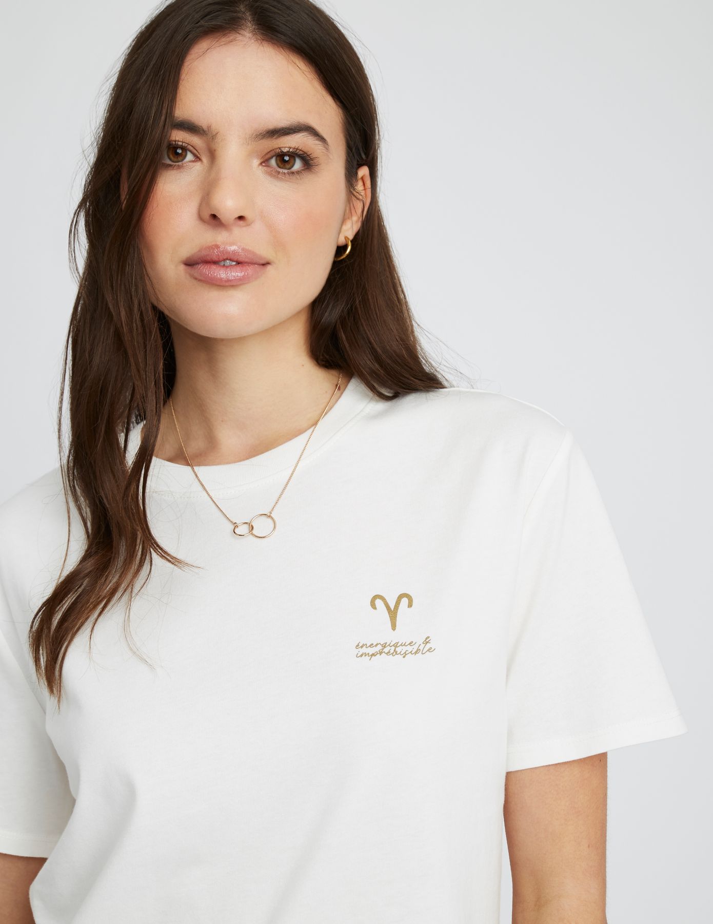 T-shirt imprimé signe astro bélier