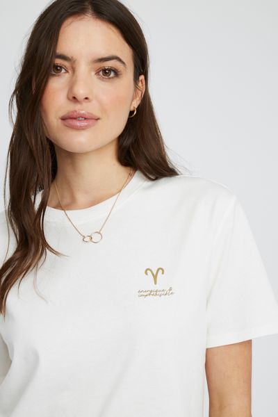 T-shirt imprimé signe astro bélier