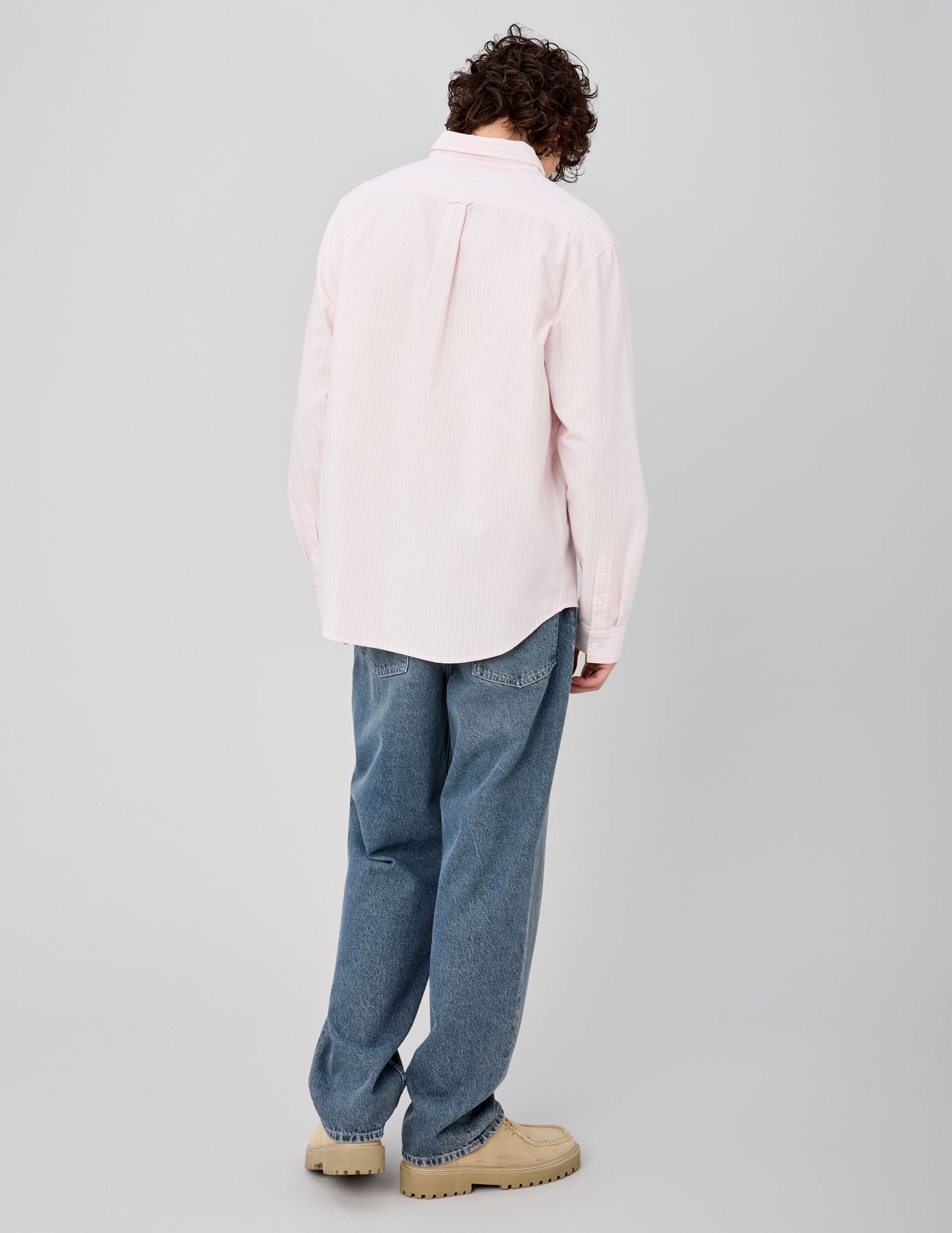 Chemise oxford ray&eacute;e