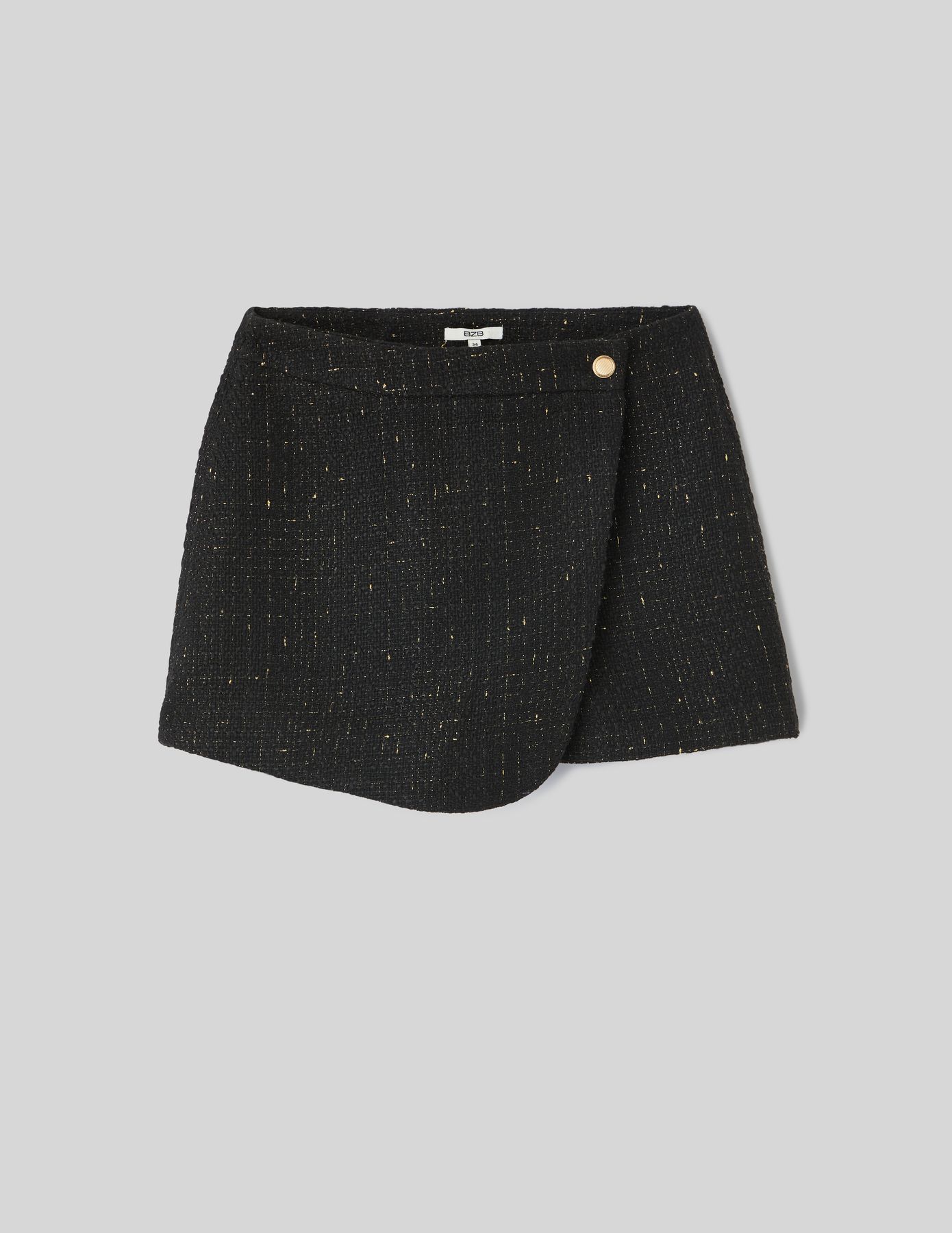 Jupe short en tweed