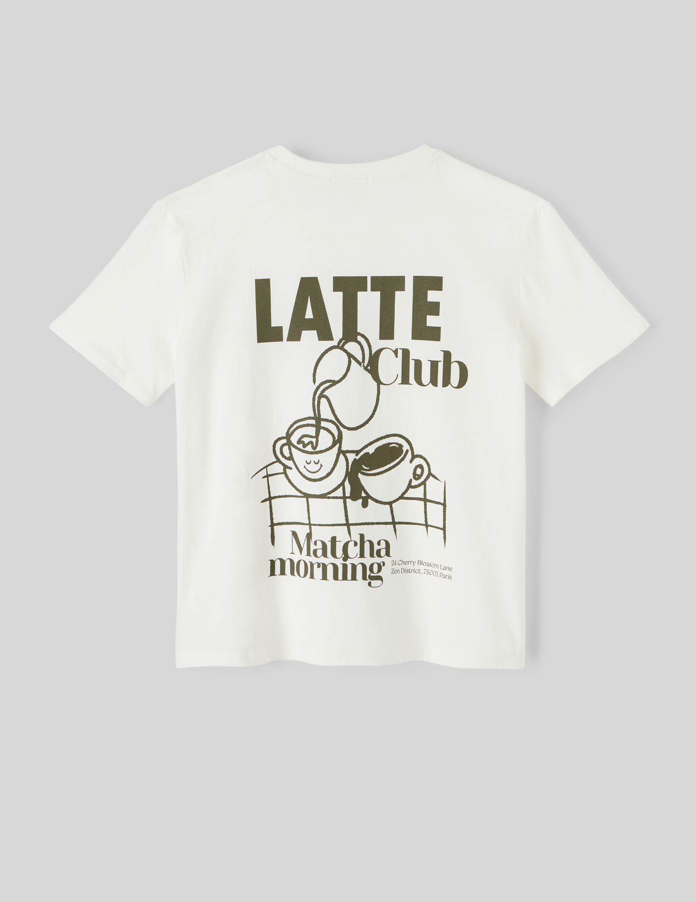 T-shirt imprimé devant/dos