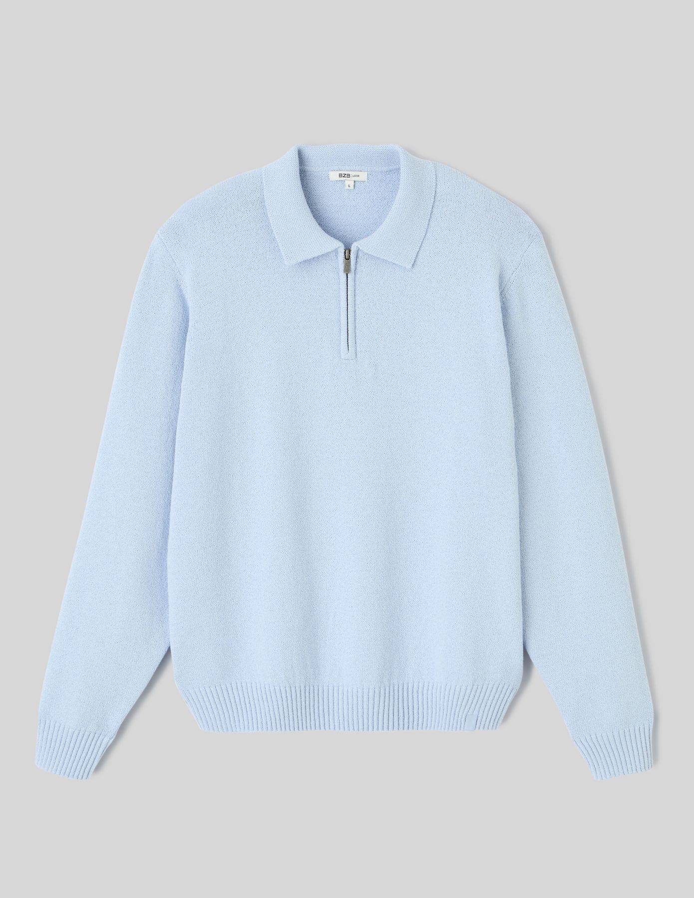 Pull col polo zipp&eacute;